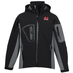 Waterproof Hooded Stretch Soft Shell Jacket