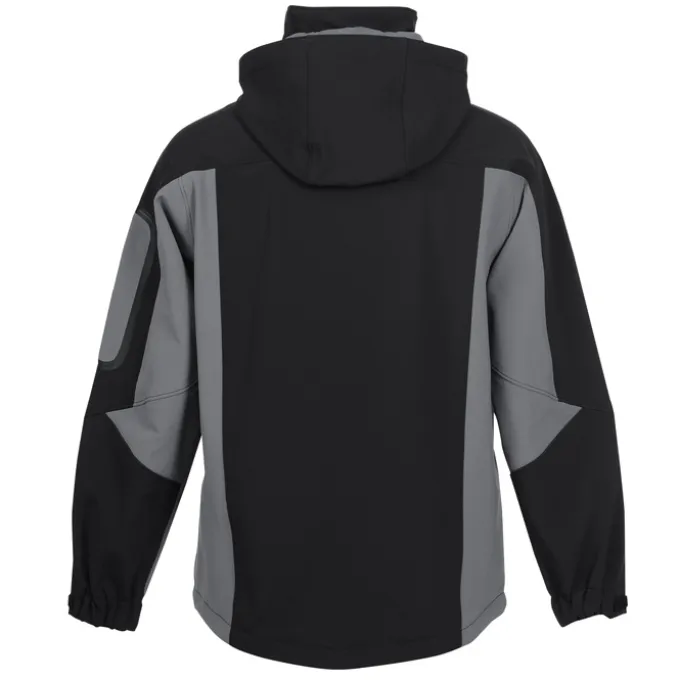 Waterproof Hooded Stretch Soft Shell Jacket