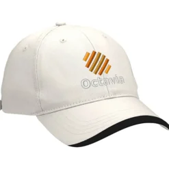 Wave Sandwich Cap with Face Mask Buttons