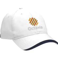 Wave Sandwich Cap with Face Mask Buttons