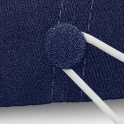 Wave Sandwich Cap with Face Mask Buttons