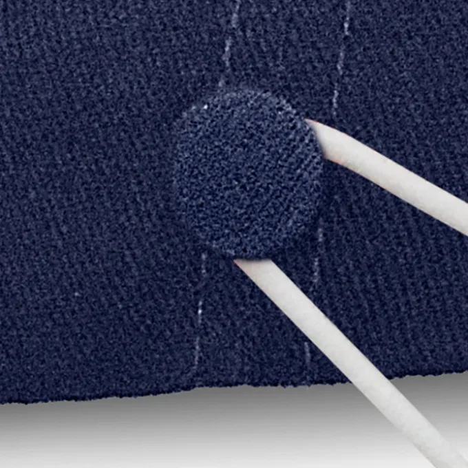 Wave Sandwich Cap with Face Mask Buttons