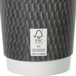 Waves Full Color Insulated Paper Cup - 16 oz.