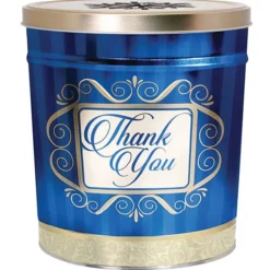 3-Way Popcorn Tin - Design - 3-1/2 Gallon