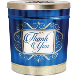 3-Way Popcorn Tin - Design - 3-1/2 Gallon