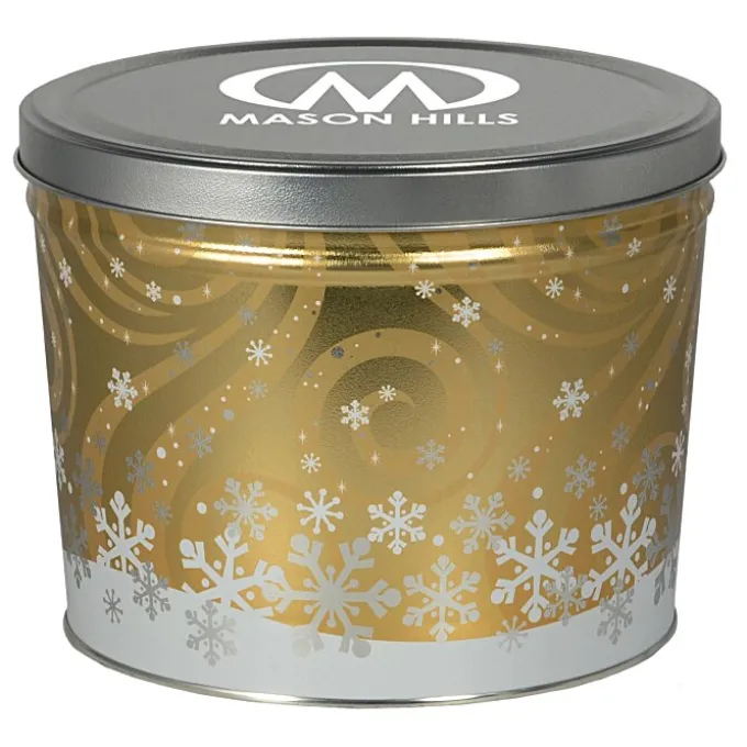 3-Way Popcorn Tin - Design - 2 Gallon