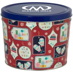 3-Way Popcorn Tin - Design - 2 Gallon