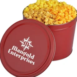 3-Way Popcorn Tin - Solid - 2 Gallon