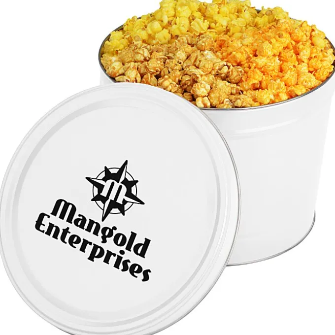 3-Way Popcorn Tin - Solid - 2 Gallon