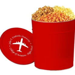 3-Way Popcorn Tin - Solid - 3-1/2 Gallon