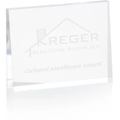Wedge Acrylic Paperweight