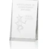 Wedge Crystal Award - 5 inches
