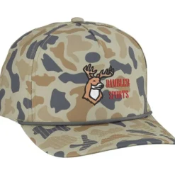 Weekender Duck Camo Five Panel Rope Cap