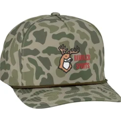 Weekender Duck Camo Five Panel Rope Cap