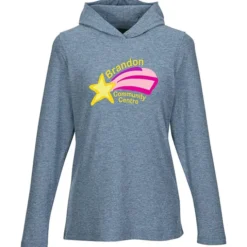 Wellable Long Sleeve Hooded T-Shirt - Ladies'