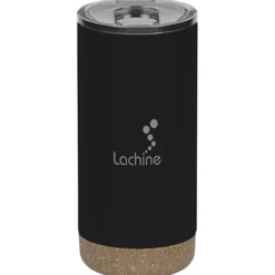 Wellington Vacuum Tumbler with Cork Bottom - 16 oz. - Laser Engraved