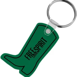 Western Boot Soft Keychain - Opaque