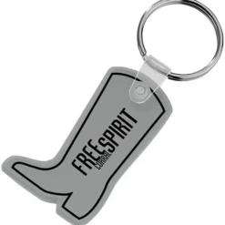 Western Boot Soft Keychain - Opaque