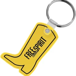 Western Boot Soft Keychain - Opaque