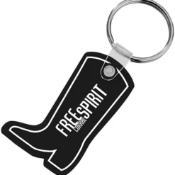 Western Boot Soft Keychain - Opaque