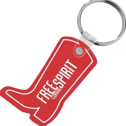 Western Boot Soft Keychain - Translucent