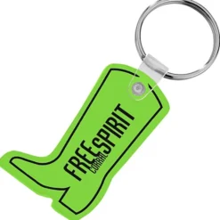 Western Boot Soft Keychain - Translucent