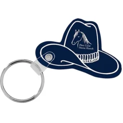 Western Hat Soft Keychain - Opaque