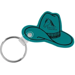 Western Hat Soft Keychain - Opaque