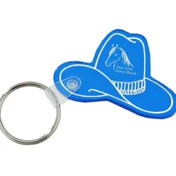 Western Hat Soft Keychain - Translucent