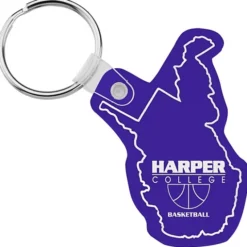 West Virginia Soft Keychain - Opaque