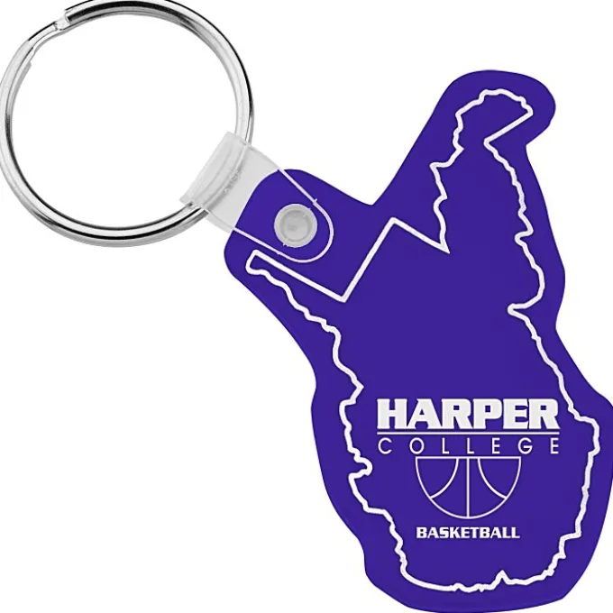 West Virginia Soft Keychain - Opaque