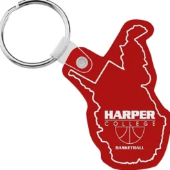 West Virginia Soft Keychain - Opaque