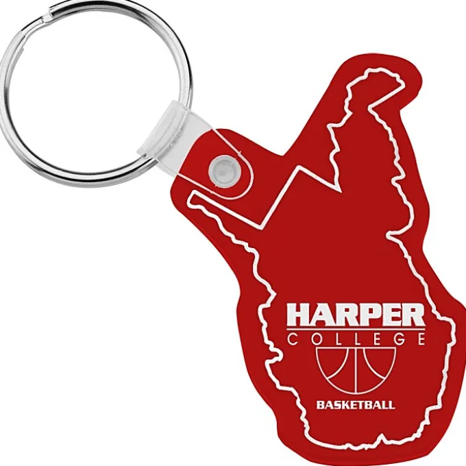 West Virginia Soft Keychain - Opaque