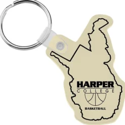 West Virginia Soft Keychain - Opaque