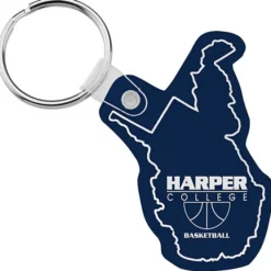 West Virginia Soft Keychain - Opaque