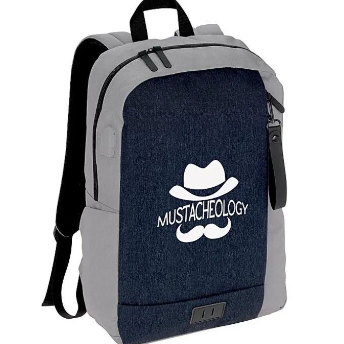 Whitby Slim Laptop Backpack with USB Port