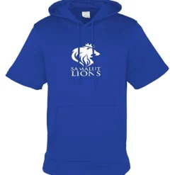 Wicking Fleece Short Sleeve Hoodie