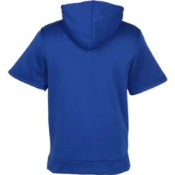 Wicking Fleece Short Sleeve Hoodie