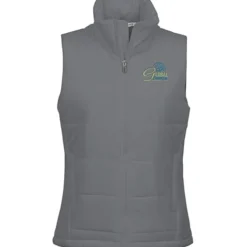 Wide Baffle Puffer Vest - Ladies'