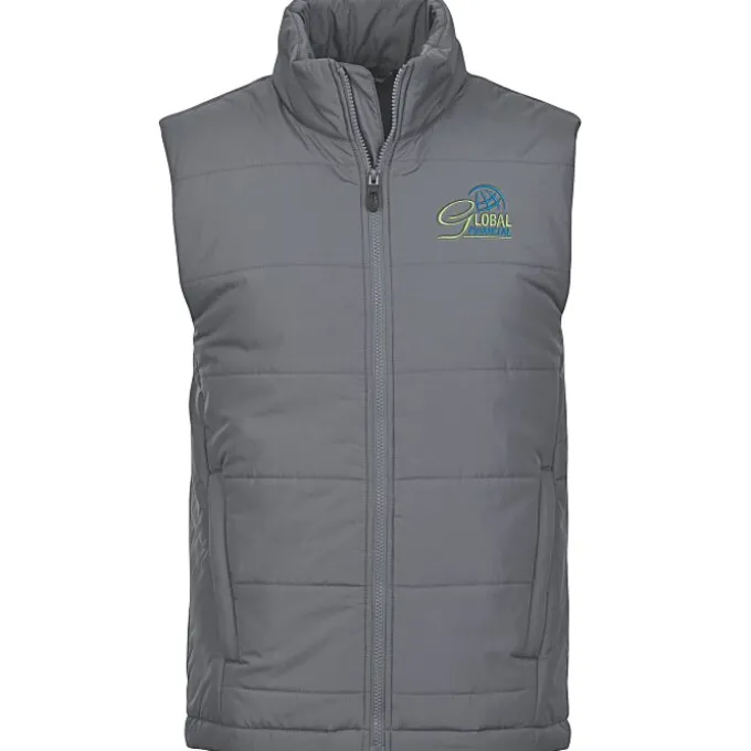 Wide Baffle Puffer Vest - Men's
