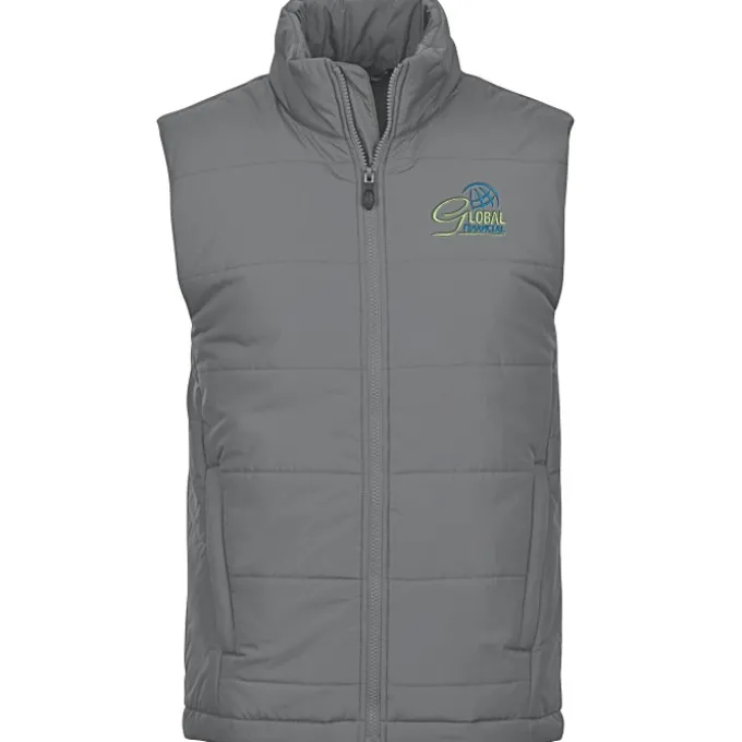 Wide Baffle Puffer Vest - Men's