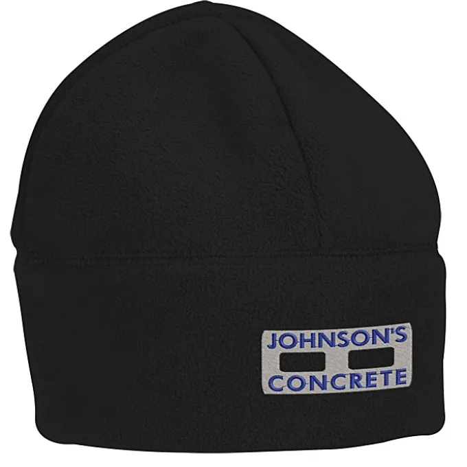 Wide Banded Fleece Beanie