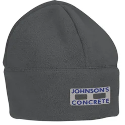 Wide Banded Fleece Beanie
