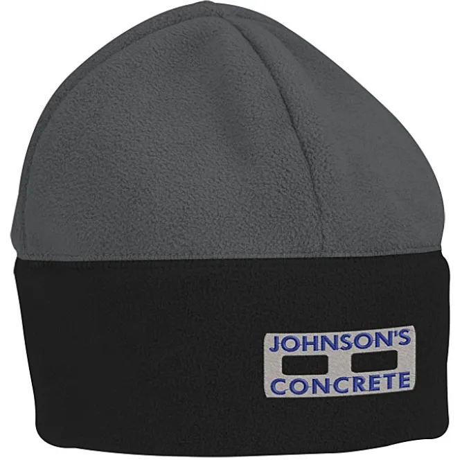 Wide Banded Fleece Beanie