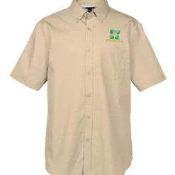 Willshire Twill Short Sleeve Dress Shirt - Men's