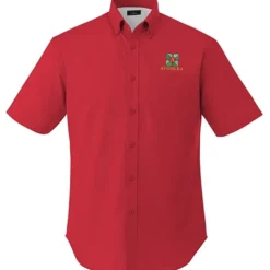 Willshire Twill Short Sleeve Dress Shirt - Men's - 24 hr