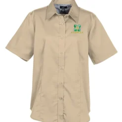 Willshire Twill Short Sleeve Dress Shirt - Ladies'- 24 hr
