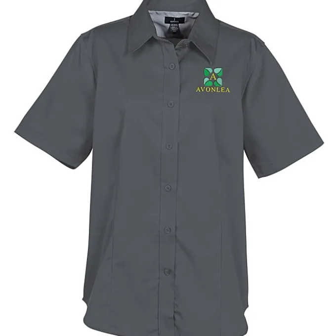 Willshire Twill Short Sleeve Dress Shirt - Ladies'- 24 hr