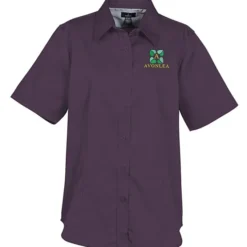 Willshire Twill Short Sleeve Dress Shirt - Ladies'- 24 hr