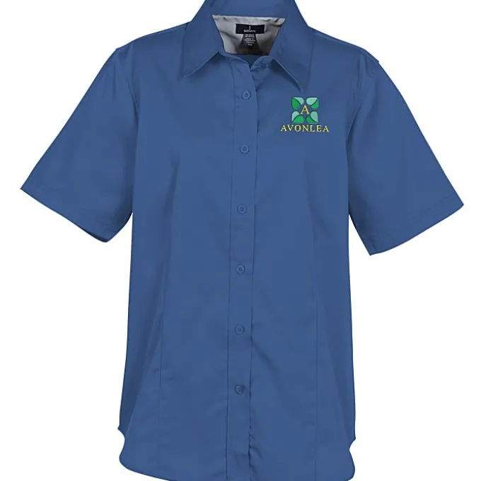 Willshire Twill Short Sleeve Dress Shirt - Ladies'- 24 hr